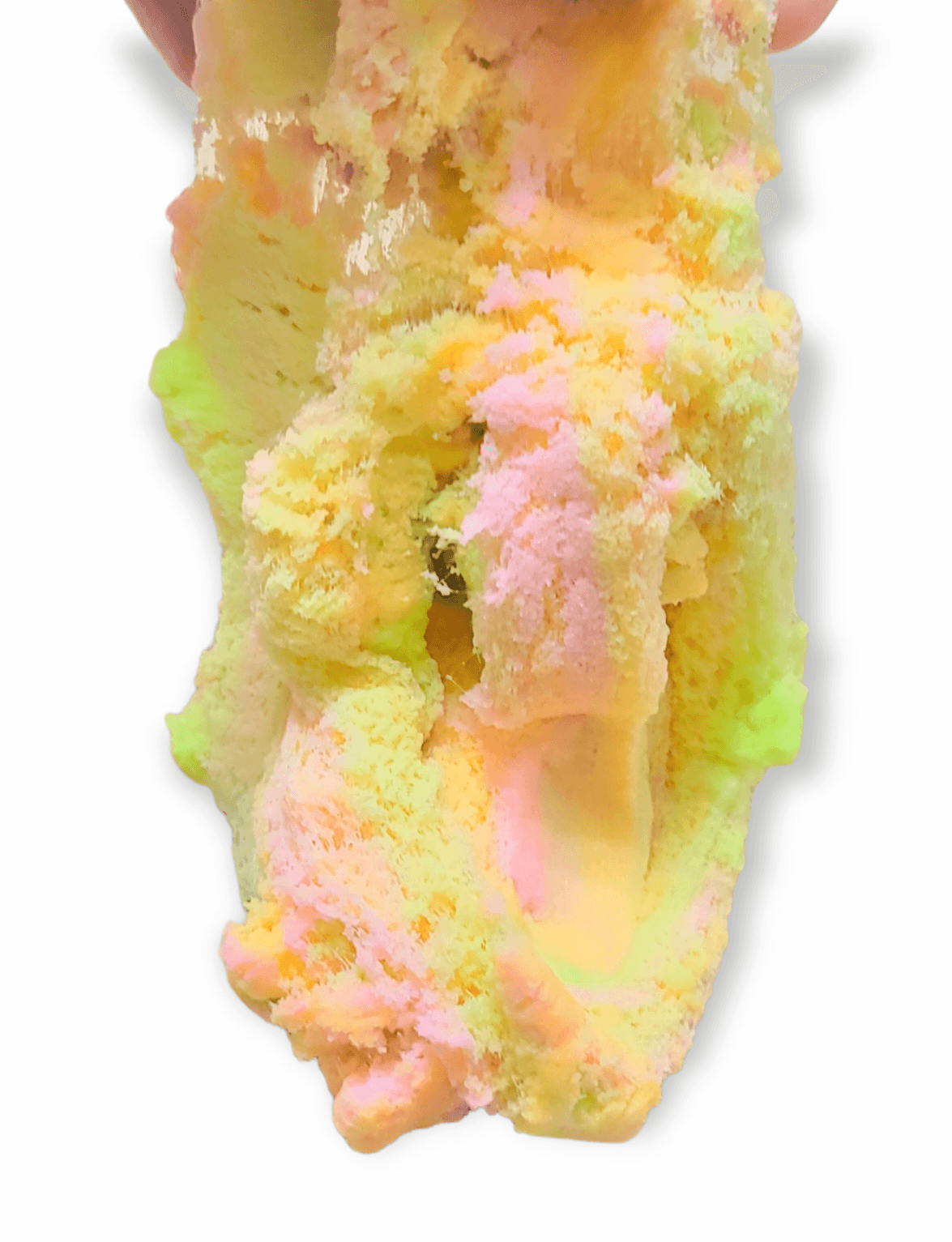 Rainbow Sherbet Push Pop Handmade Cloud Slime Slime by Hoshimi Slimes LLC | Hoshimi Slimes LLC