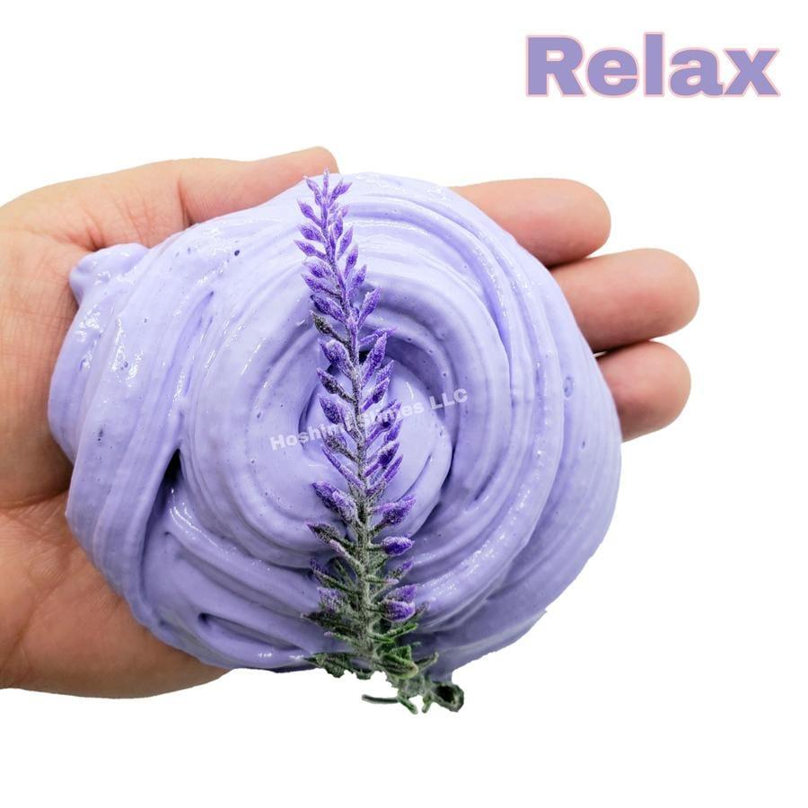 Relax Aromatherapy Handmade Butter Slime 8oz Slime by Hoshimi Slimes LLC | Hoshimi Slimes LLC