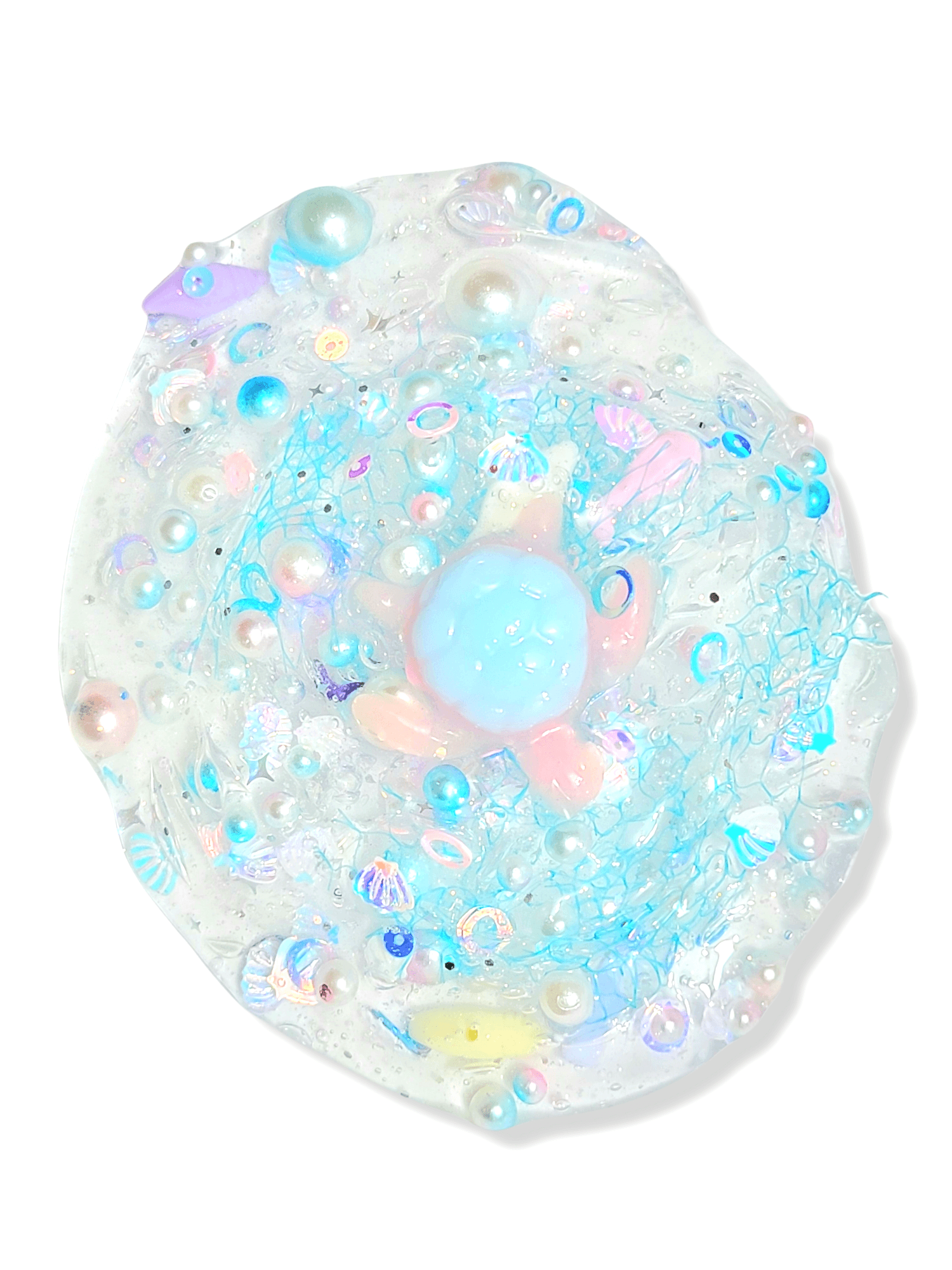 Save The Turtles Handmade Clear Slime 32oz Slime by Hoshimi Slimes LLC | Hoshimi Slimes LLC