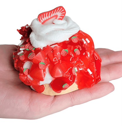 Strawberry Pound Cake DIY Handmade Slime Kit Slime by Hoshimi Slimes LLC | Hoshimi Slimes LLC