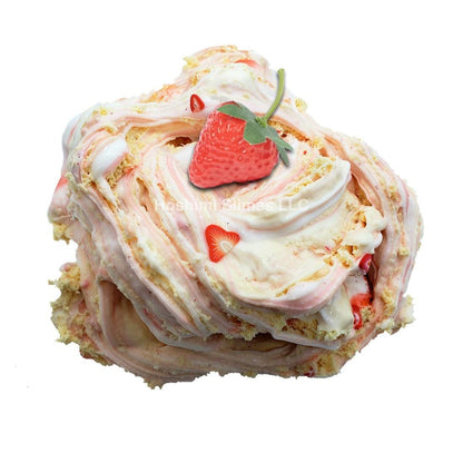 Strawberry Shortcake Waffles DIY Slime Kit slime by Hoshimi Slimes LLC | Hoshimi Slimes LLC