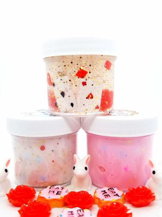 Wonderland Slime Trio Handmade Slime slime by Hoshimi Slimes LLC | Hoshimi Slimes LLC